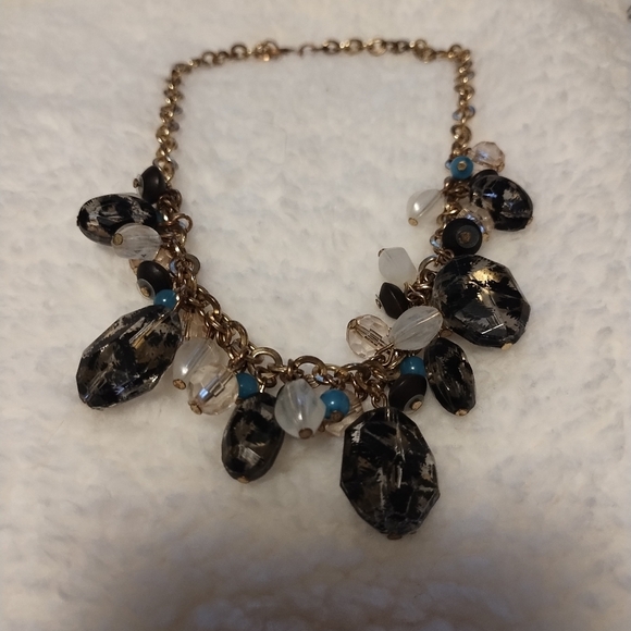 Set of 4 vintage beaded necklaces - Picture 6 of 14